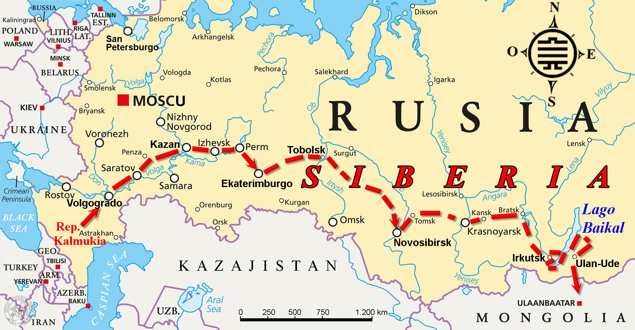 24a- RUSIA & SIBERIA (DATOS PRÁCTICOS)